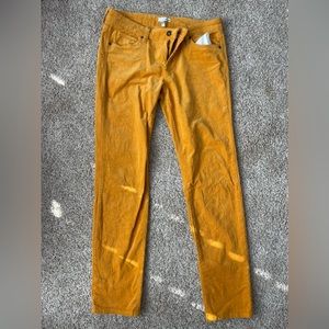 EUC corduroy mustard skinny pants- Stitch Fix
